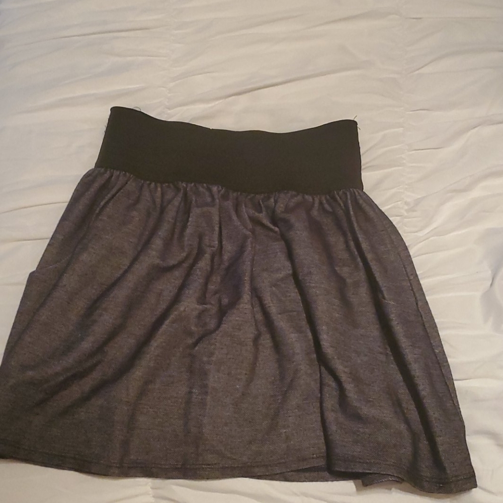 Gray Skirt